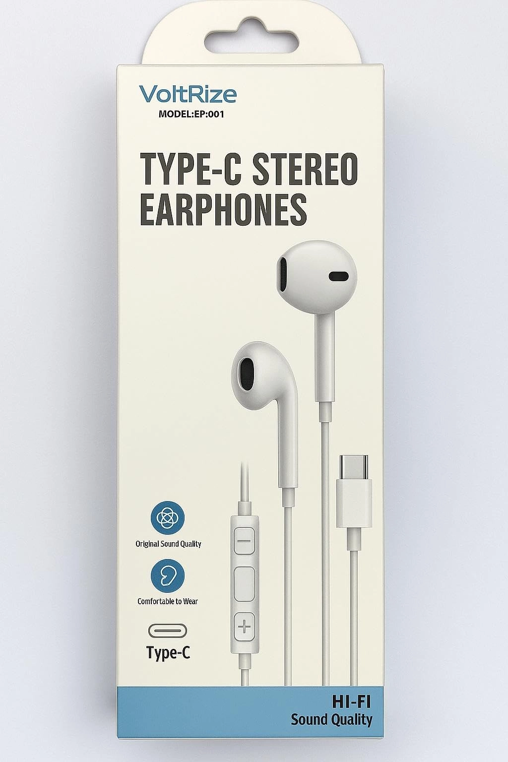 VOLTRIZE Stereo Type-C Earphone Wired Earphone