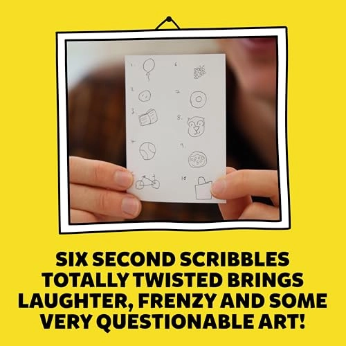 Six Second Scribbles: Totally Twisted - English 8+