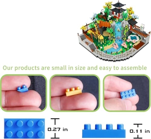 Micro Blocks - City Zoo Animals 5000 pcs