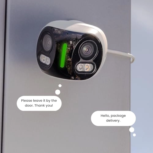 Outdoor Wi-Fi Security Camera 4K