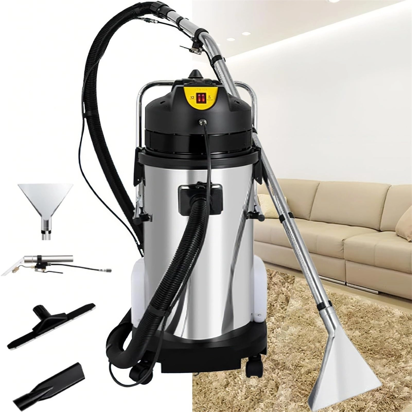 Generic Commercial Carpet Cleaner Machine - 3-IN-1 1034W