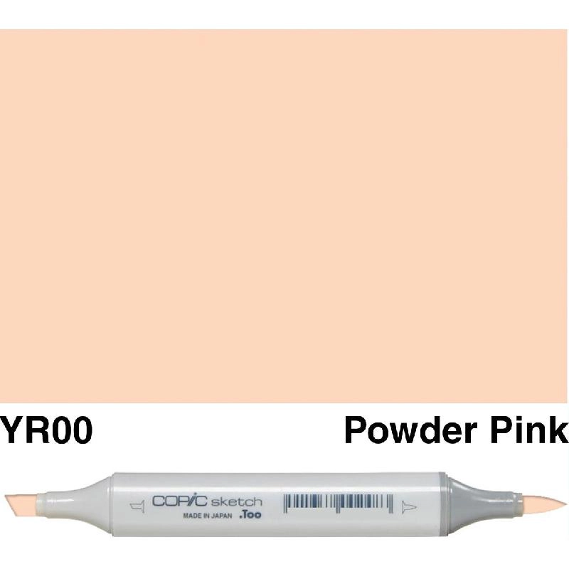 Copic Sketch YR-00 - Powder Pink Twin Tip
