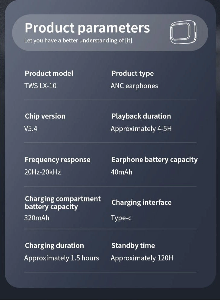 ANCTSW Wireless Earbud