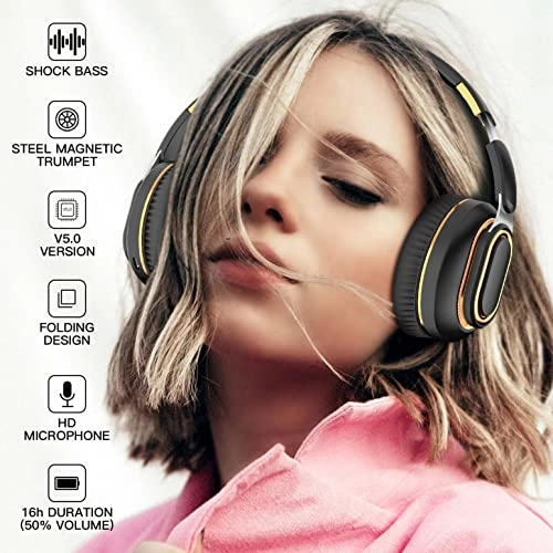 Head-Mounted Bluetooth Headset Wireless Headset