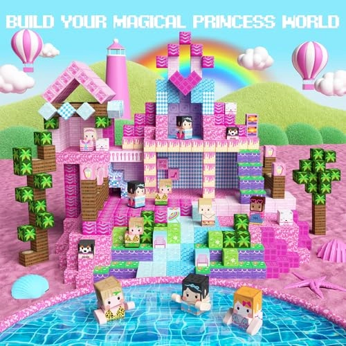 Magnetic Blocks - Princess 100pcs