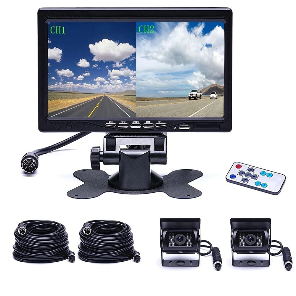 Reversing Camera Set with DVR - Night Vision Wired 1080P