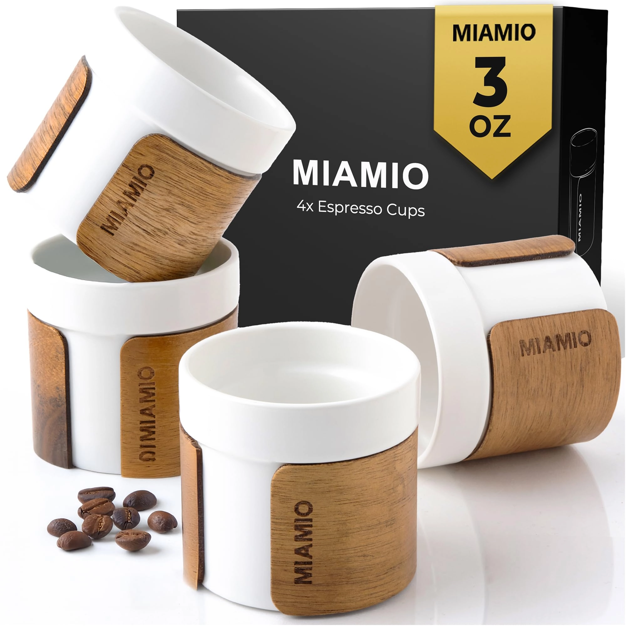 miamio Espresso Cup - 4 pcs - 100 ml
