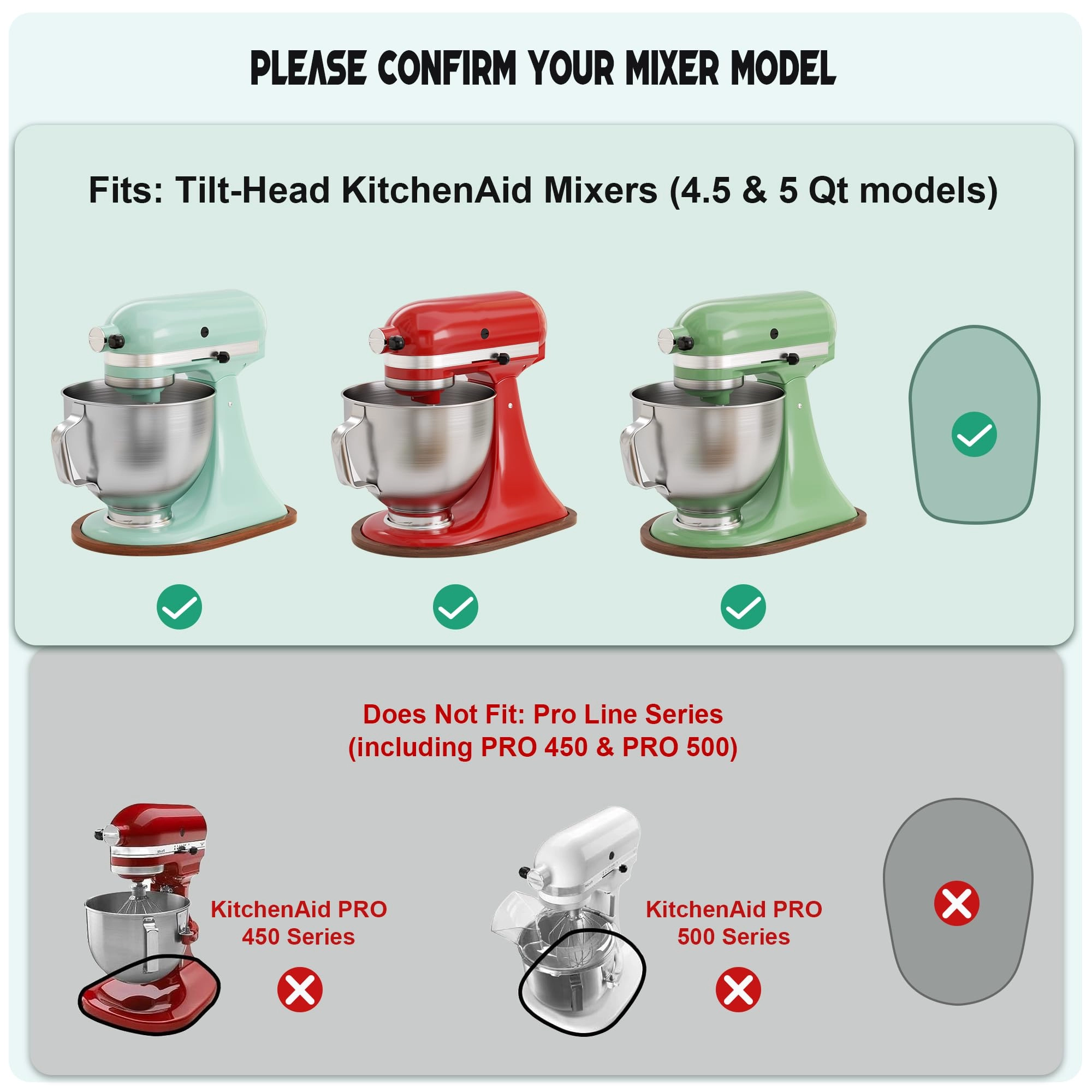 Mixer Slider Mat - 4.5 & 5 Qt