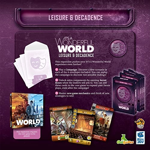 It's A Wonderful World: Leisure & Decadence Expansion