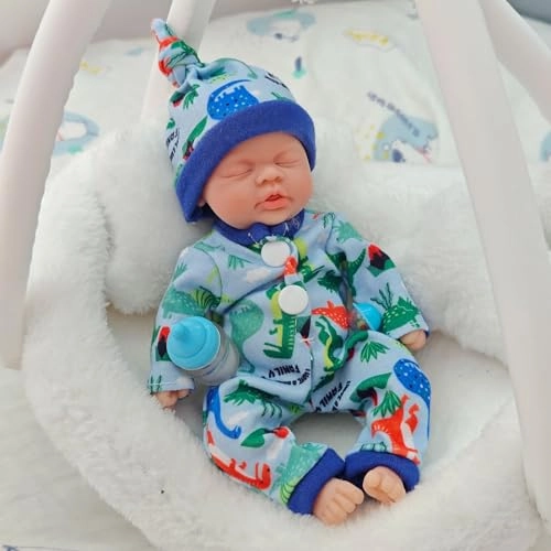 Jaden Reborn Baby Doll - 7 inches Silicone Ages 3+