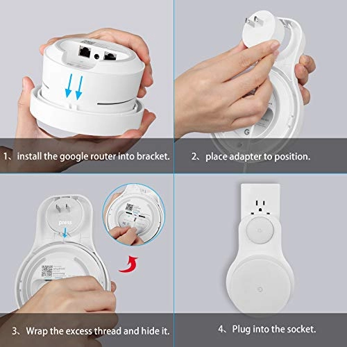 Wall Outlet Mount for Google WiFi