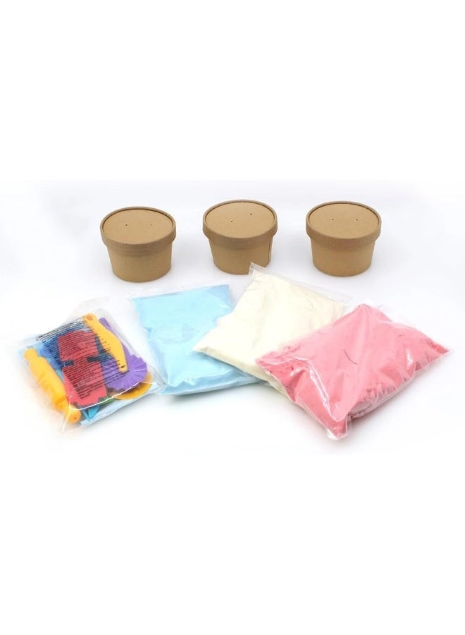 Planet Dough DIY Deluxe Set - 5+ years 9 pcs 3 colors
