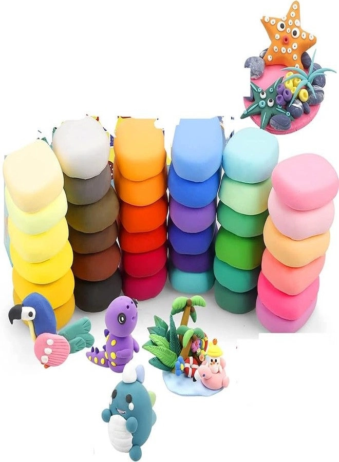 ECLET Air Dry Clay - Non-Toxic Pack 12pcs.