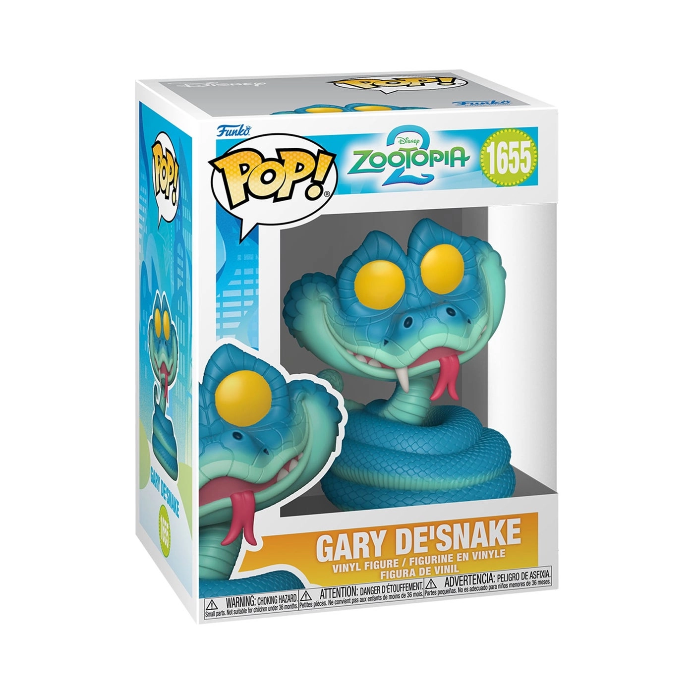 FUNKO Gary De’Snake - Zootopia 2 (9.4 cm)