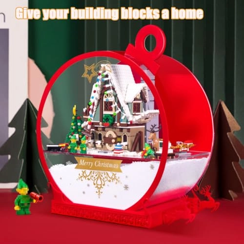 Acrylic Display Case - Compatible with 10275 Elf Magic House