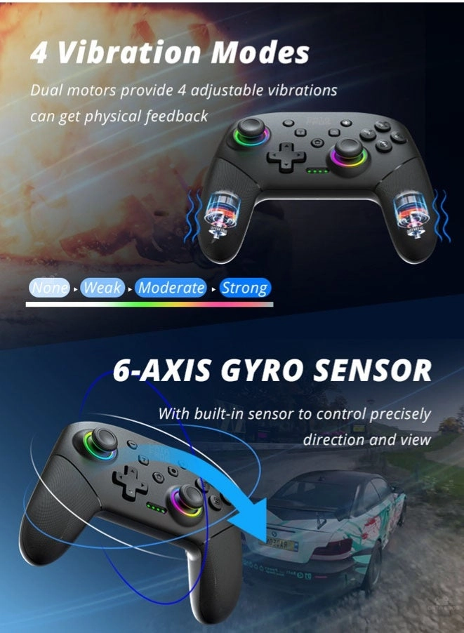 Gaming Controller Wireless Pro - Switch/OLED/PC