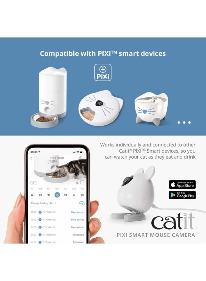 PIXI Smart Mouse Camera - Full HD 1080p Automatic night vision