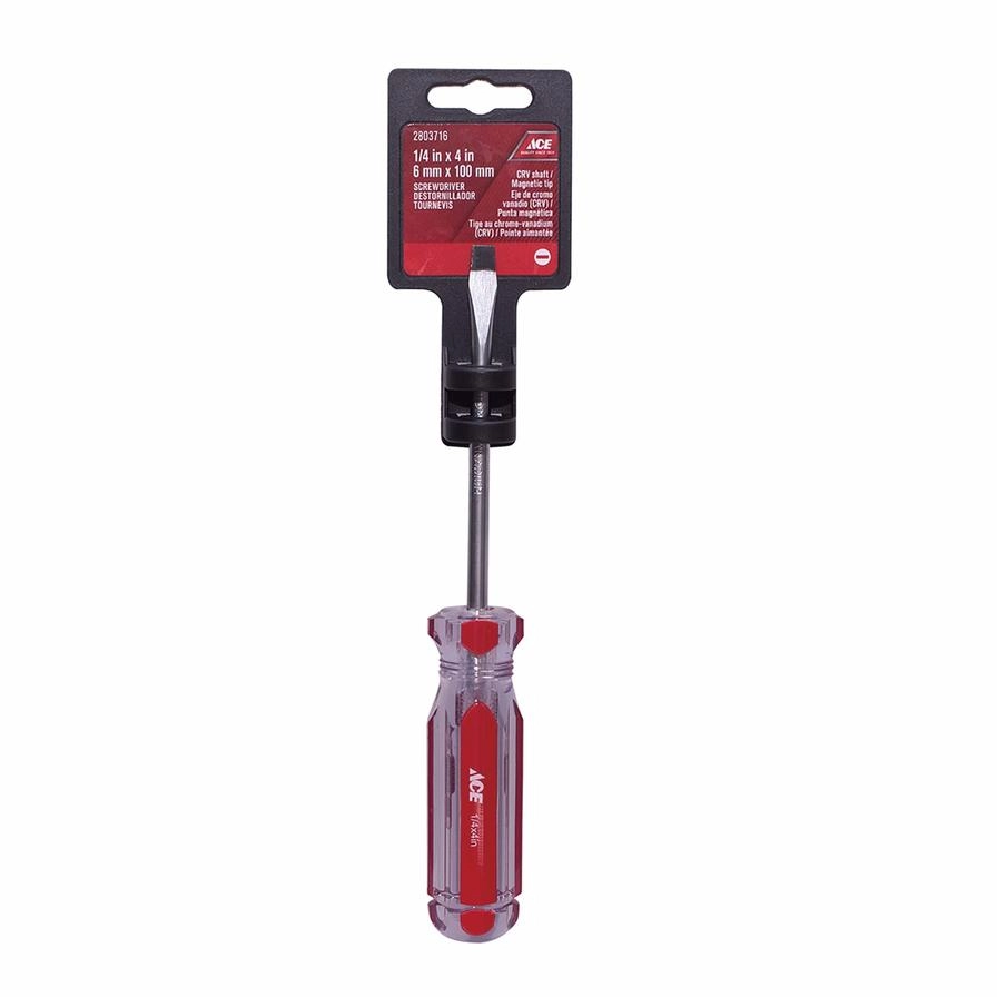 ACE Magnetic Slotted Screwdriver 6mm x 100mm