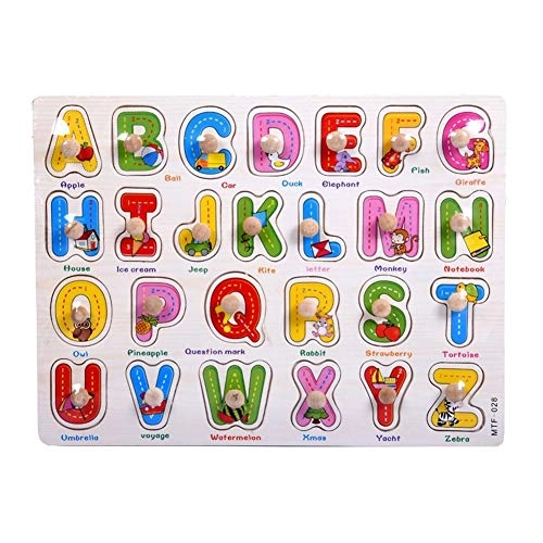 Wooden Nail Hand Grasping Board - 3 years and up 1 pieces