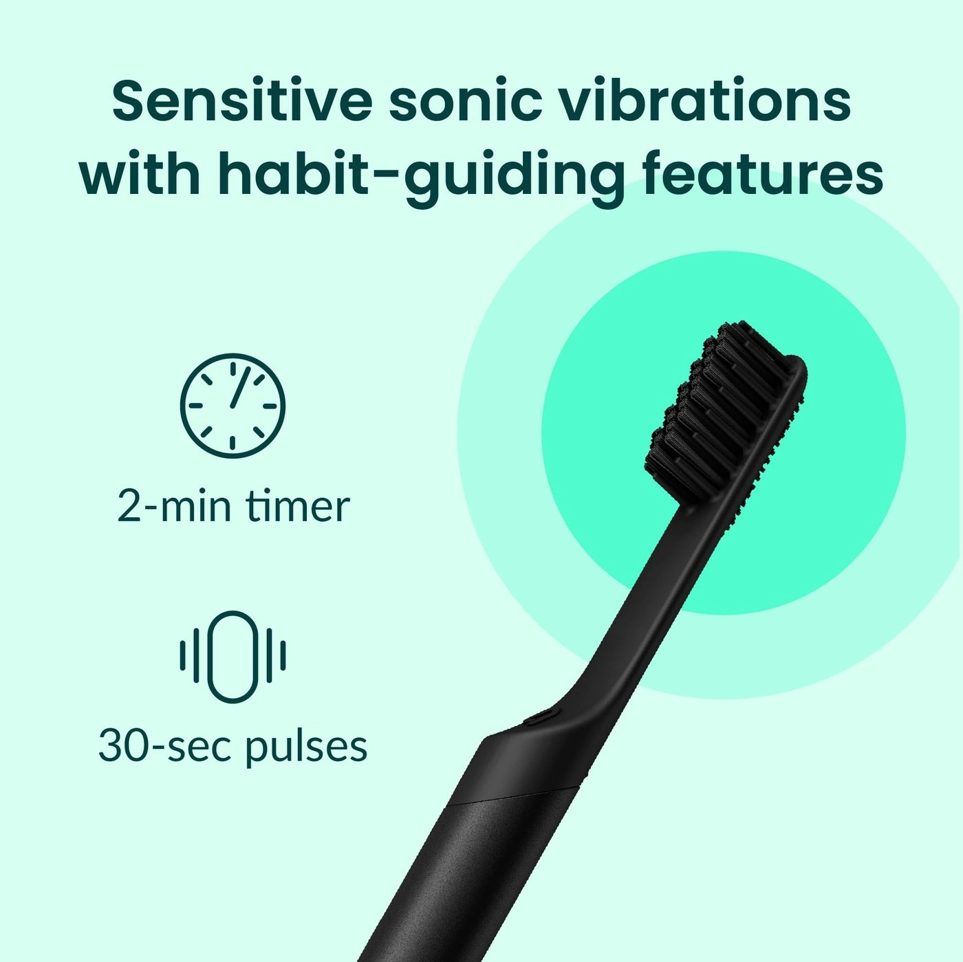 Smart Sonic Toothbrush - Rechargeable Timed Bluetooth