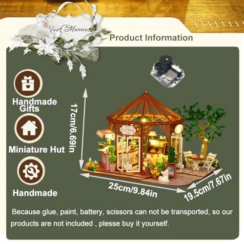 Magic House - 3D Mini Dollhouse Musical Movement