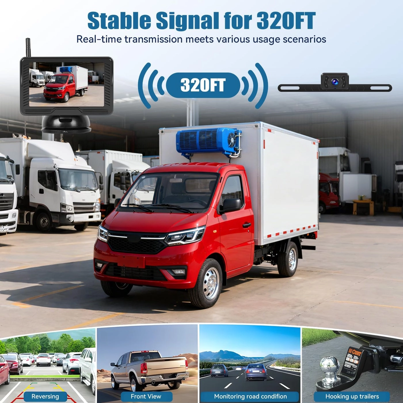 Wireless Reversing Camera Set - Night Vision Wireless
