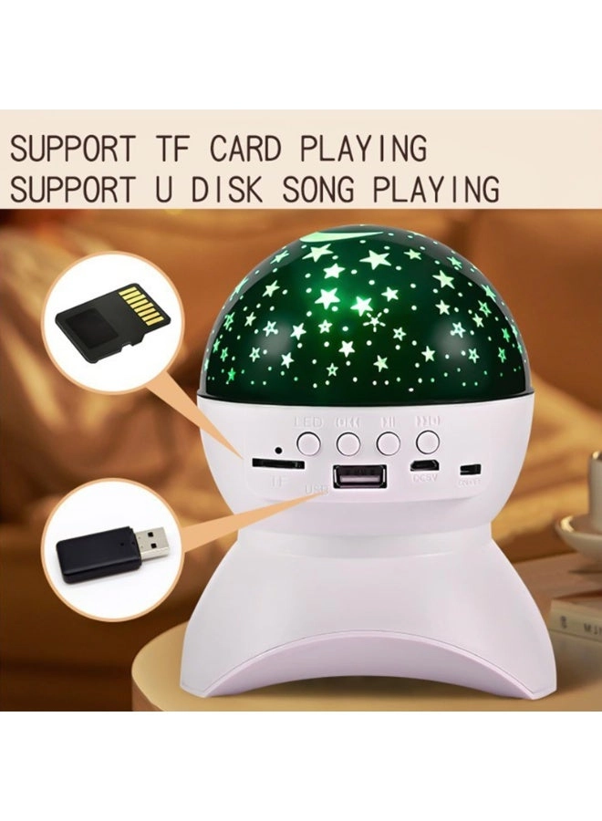 Sky Light - LED Star Rotating Projection Bluetooth