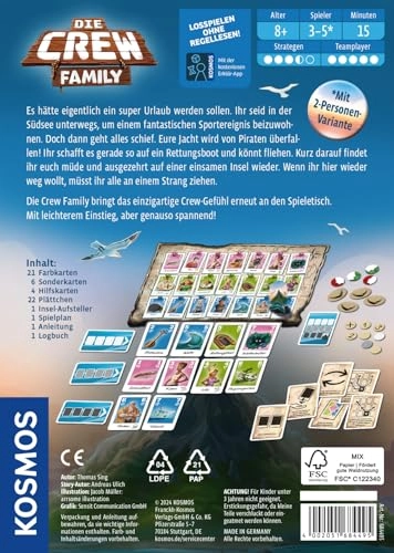 The Crew Family - Cooperative Card Game (German)
