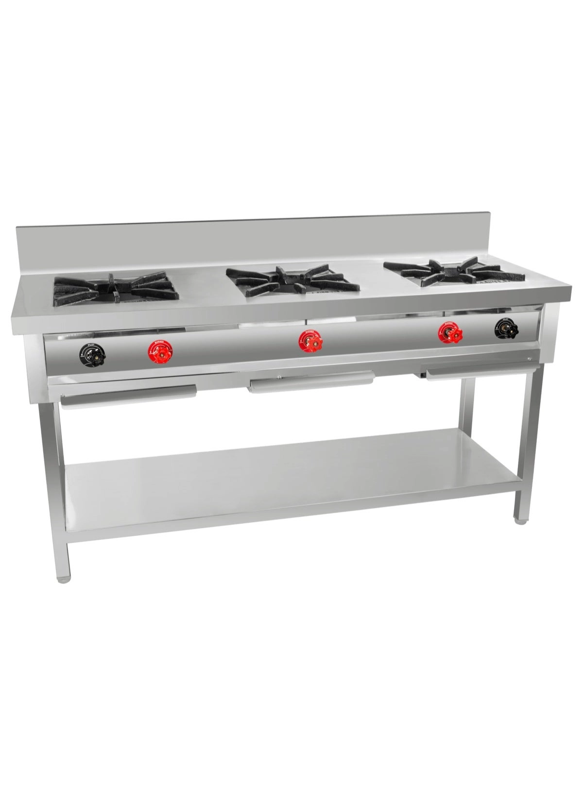 AL KHAYAM Three Burner Cooking Range Table top