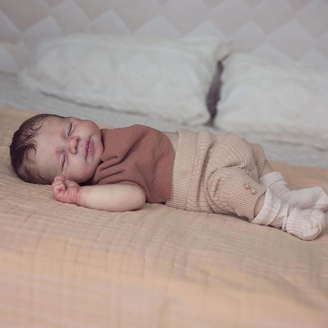 Zero Pam Reborn Baby Doll - 18 Inches 48 cm Silicone Baby Boy Ages 3+