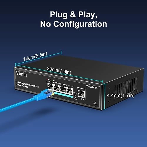 VM-GS0410P-EU 5-Ports