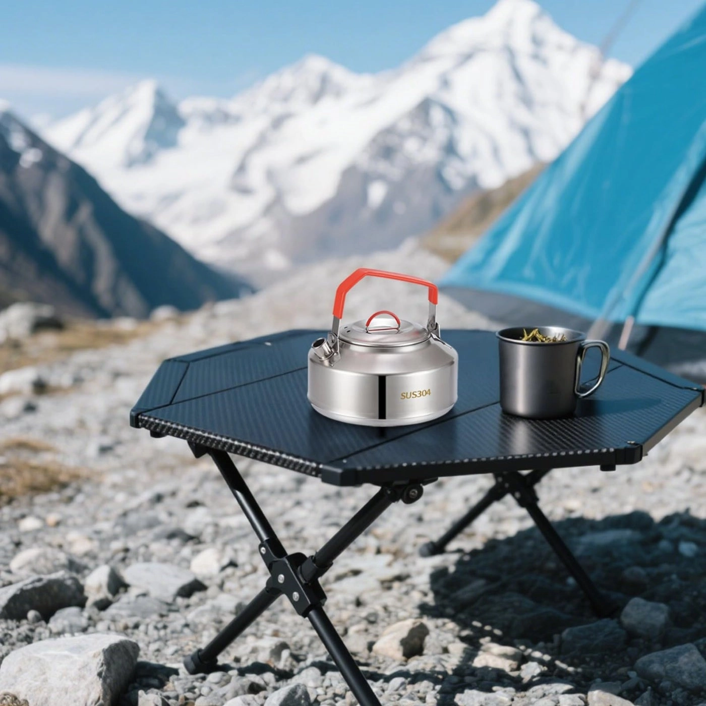 Camping Kettle - 1 piece(s) 33.8 fl oz