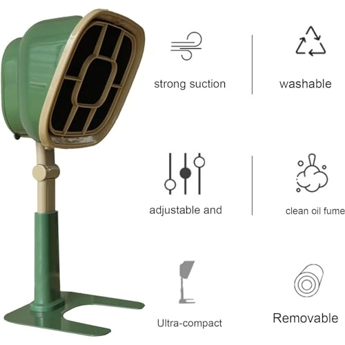 Small Cooker Hood - 3400RPM Strong Suction