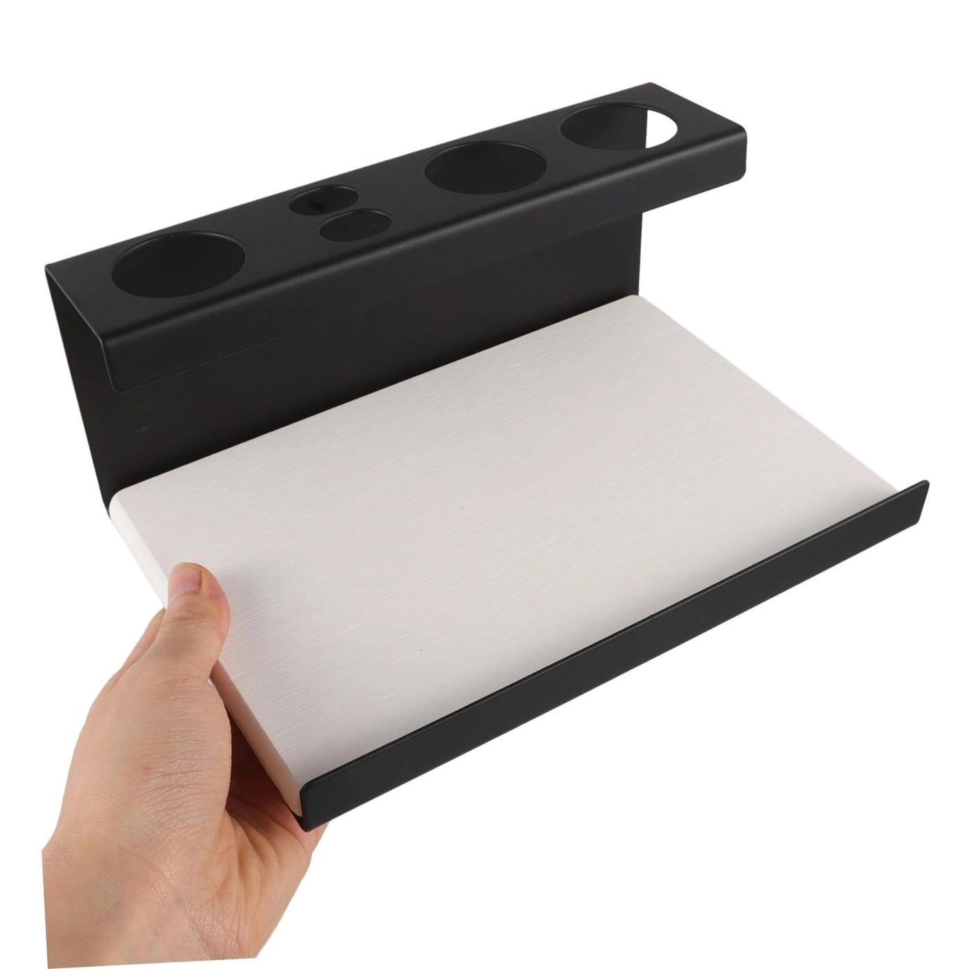 Toothbrush Holders - Black Stainless Steel