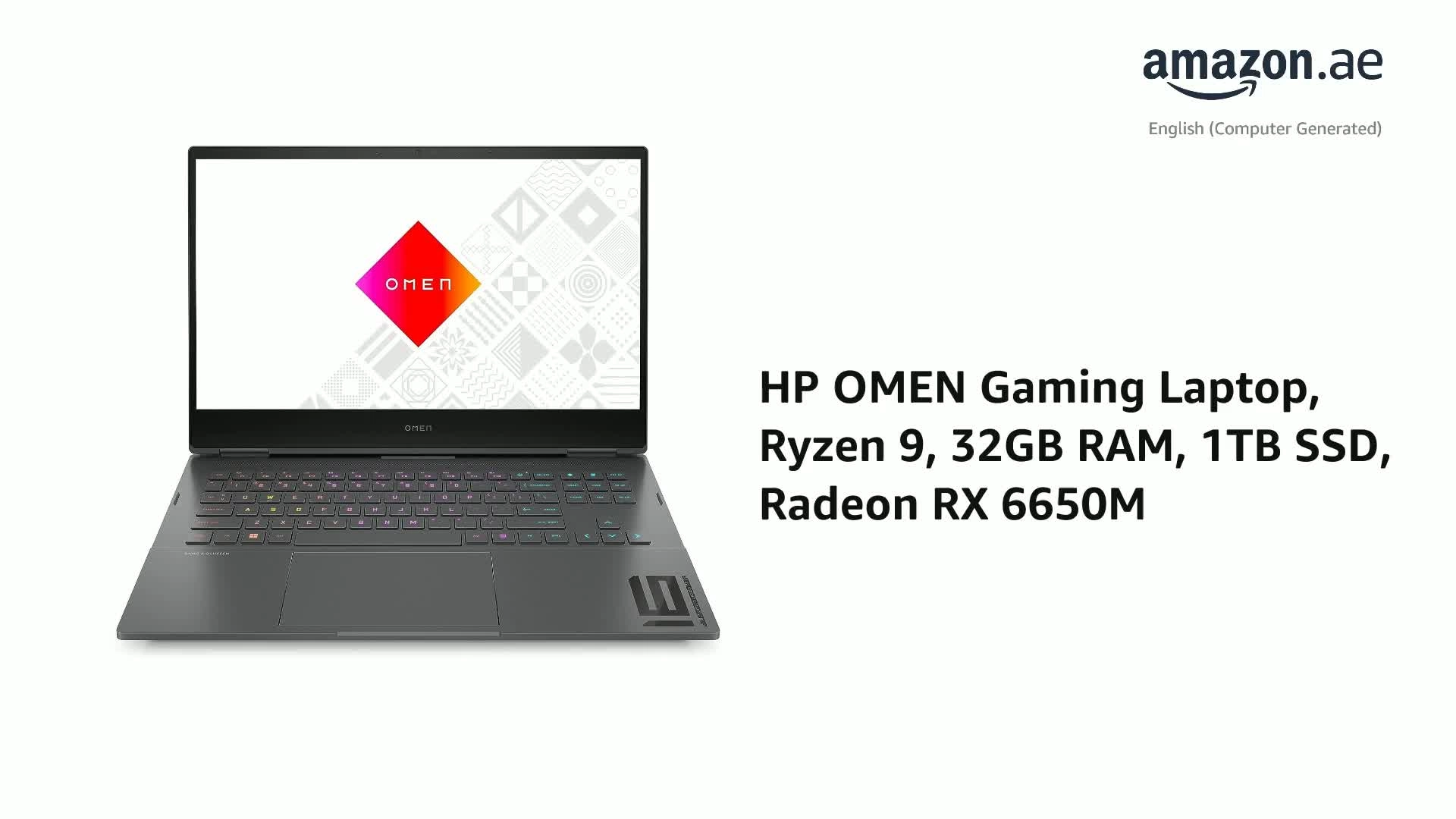 16-N0005NE - 16.1 Inch 1 TB 32 GB AMD Ryzen 9