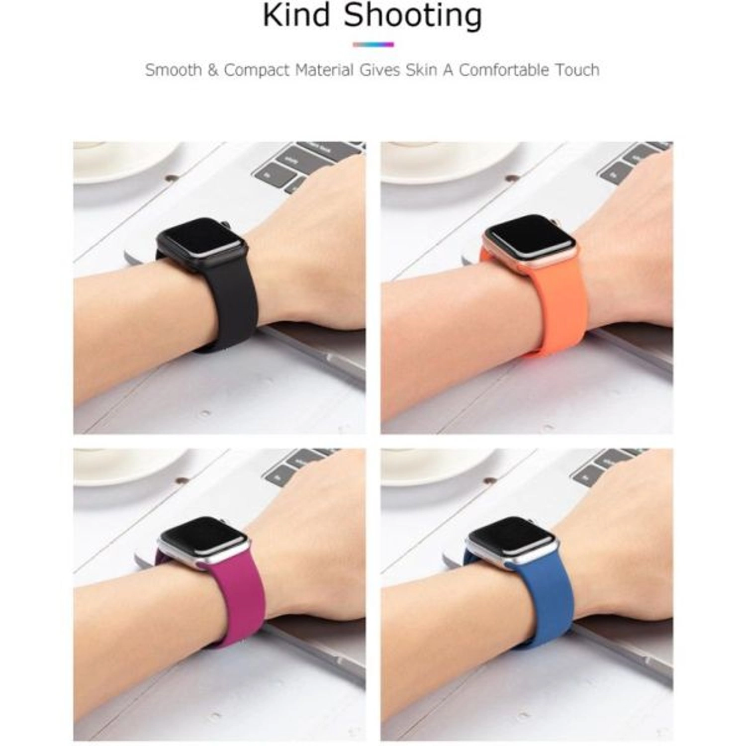 Themis Series Watch Band for Apple Watch 1/2/3/4/5/6/SE - 42/44mm