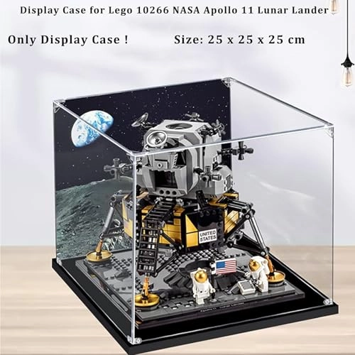 Acrylic Display Case - Compatible with Lego 10266