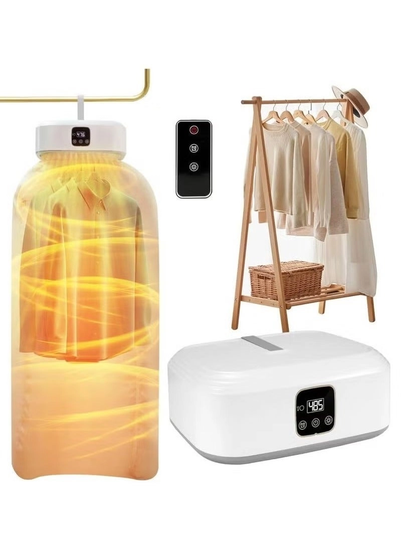 Gravity Portable Clothes Dryer - Foldable Remote Control Fast Drying