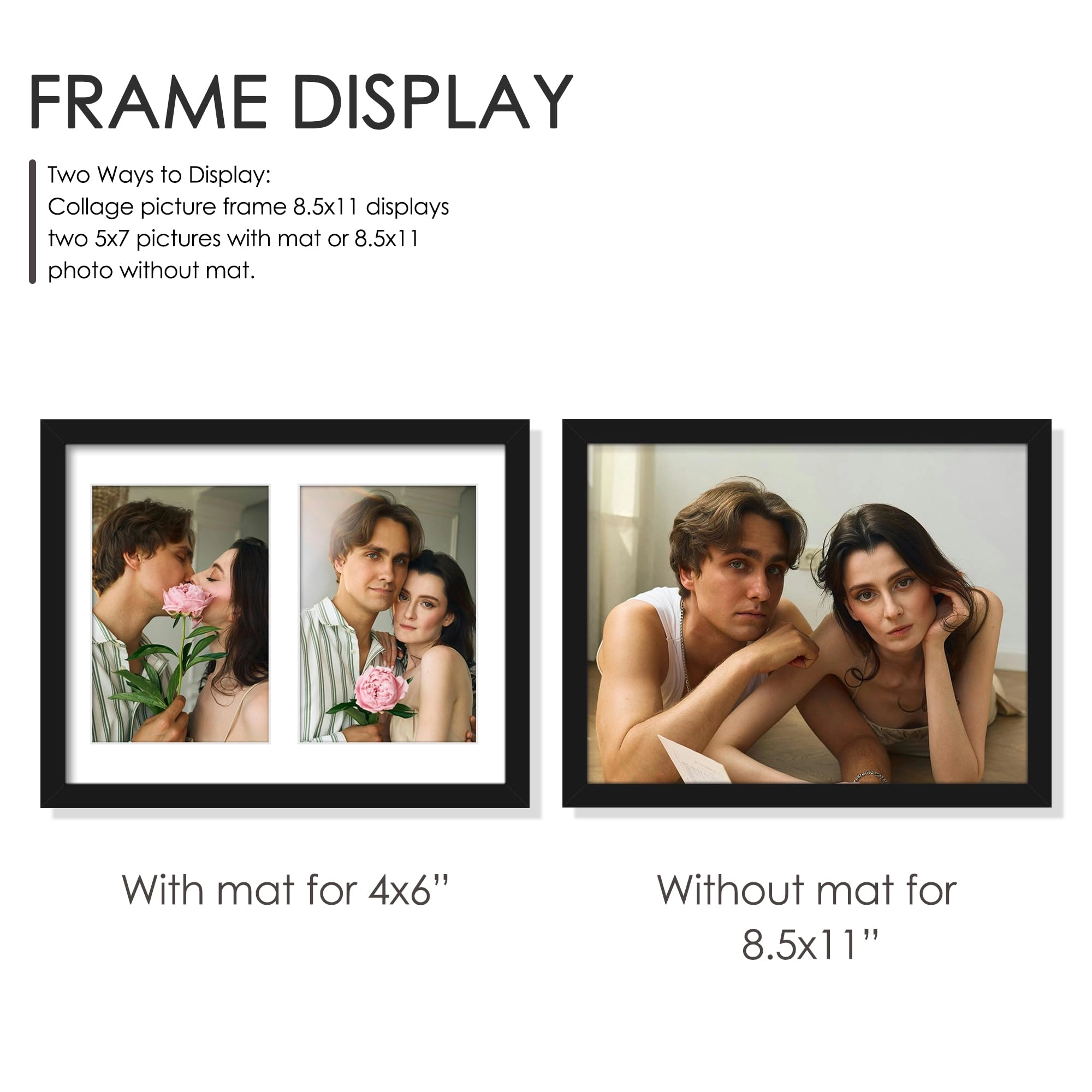 Double 5x7 Picture Frame