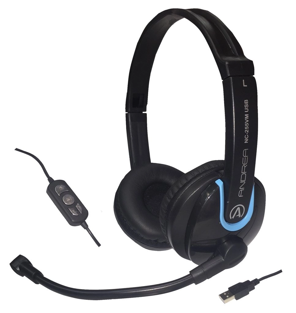 Andrea Communications NC-255VM Wired Headset