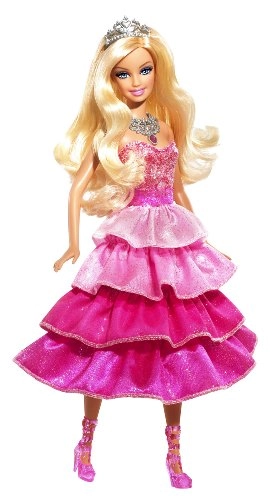 Barbie Sparkle Lights - Pink Princess Doll