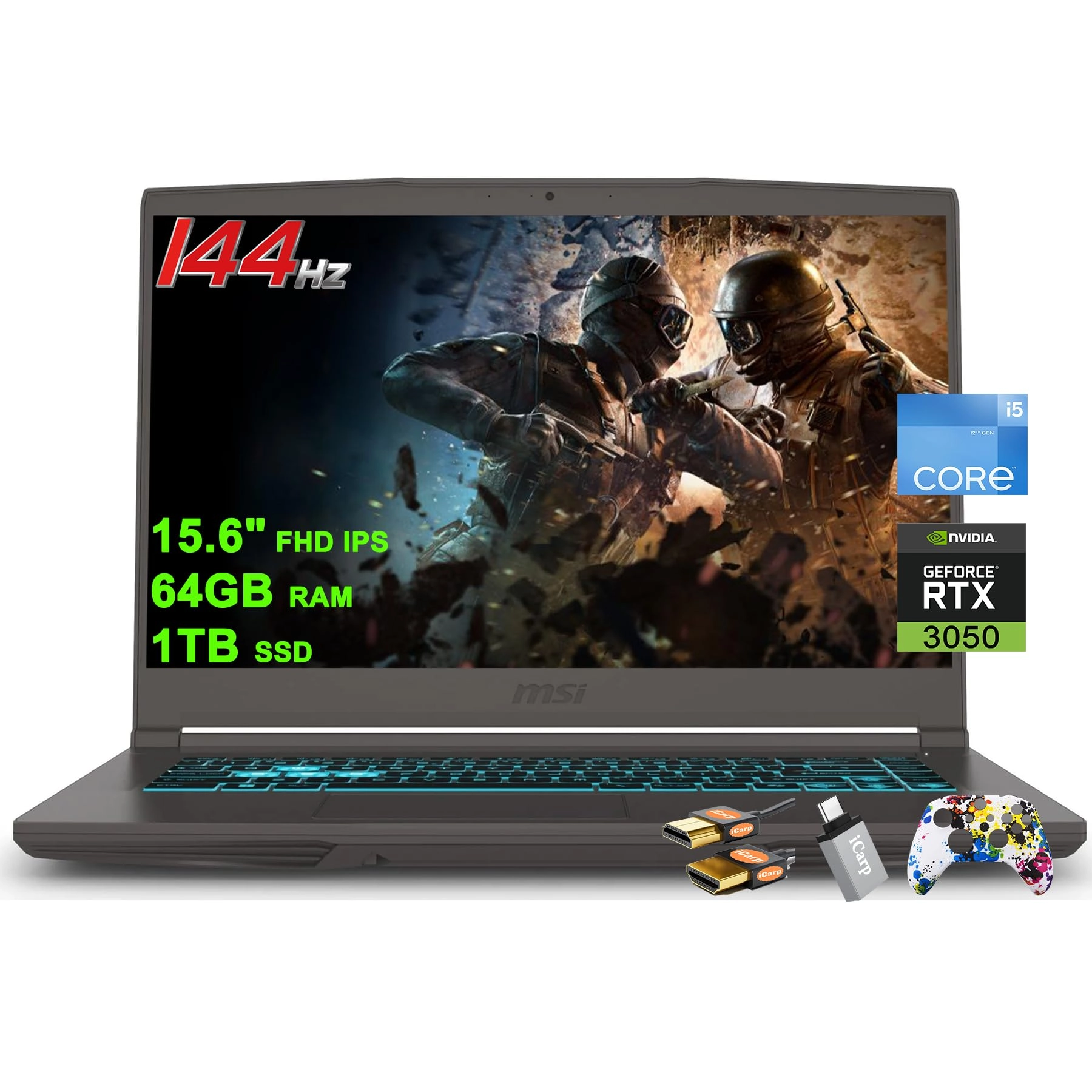 Thin 15 Thin 15 - 15.6'' Core i5-12450H 32GB DDR4 1TB SSD