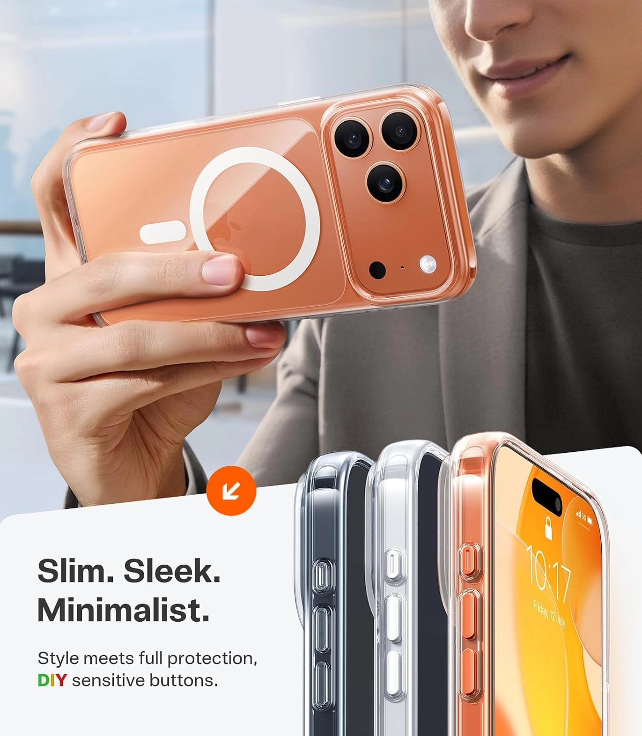 Slimfit Magnetic Case for iPhone 17 Pro