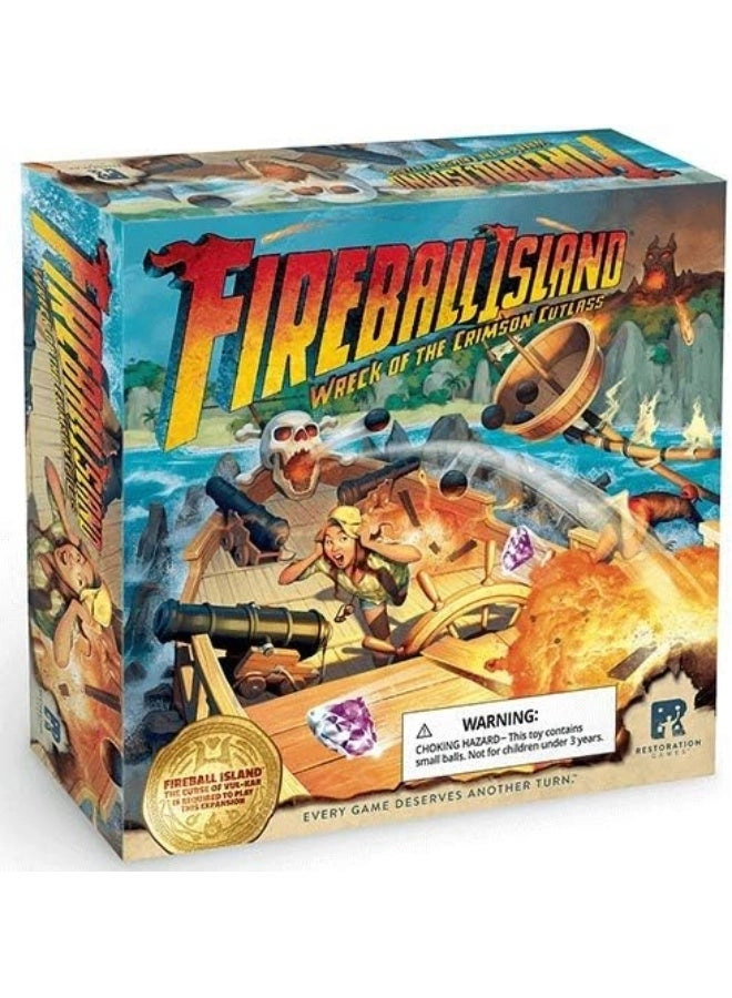 Fireball Island: The Curse of Vul Kar - Wreck of Crimson Cutlass