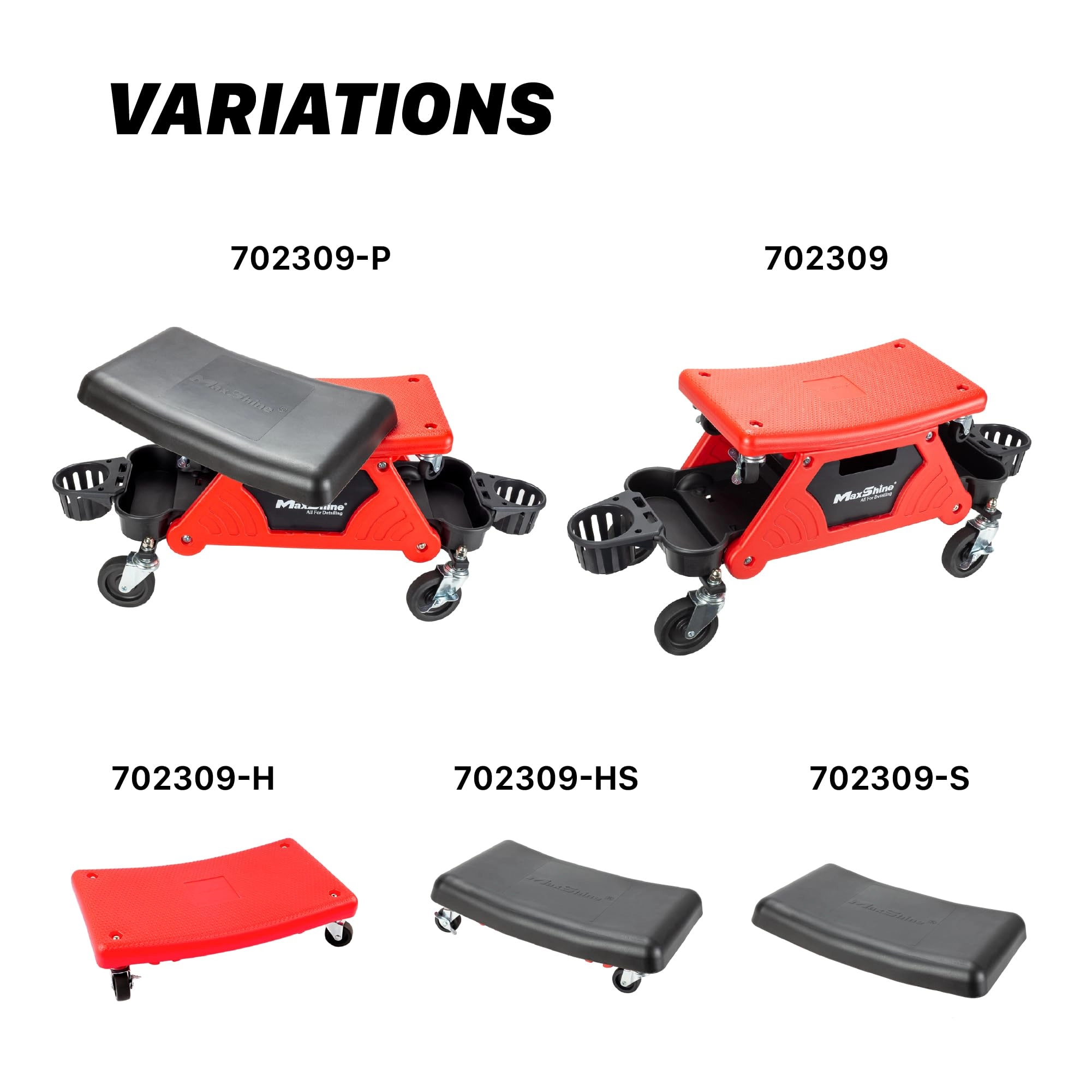 Detailing Creeper Cushion - Premium Soft Rubber