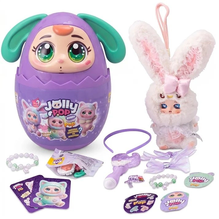JollyPop SuperPop - Bunny - 30 cm