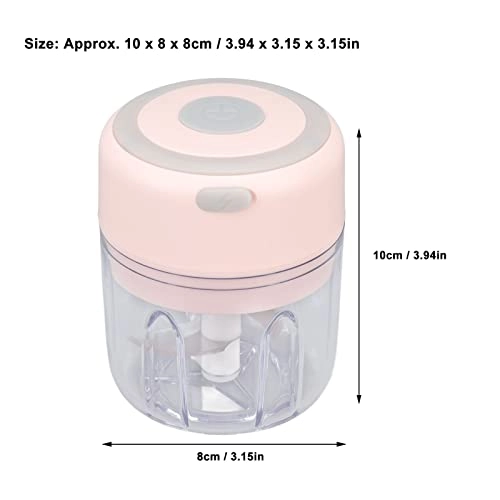 Electric Garlic Chopper - 250ml USB Rechargeable