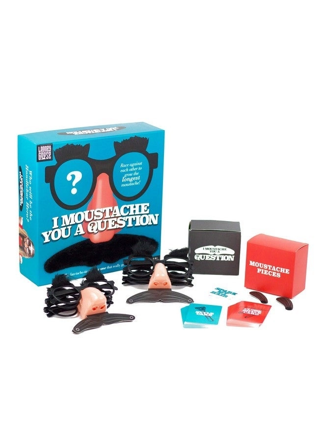 I Moustache You A Question Party Game - 4-6 Players