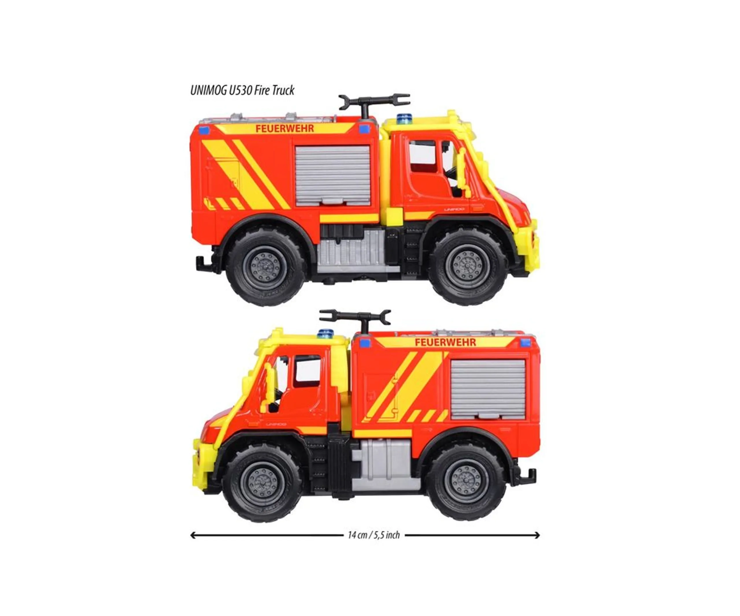 Unimog U530 - Fire Truck Orange