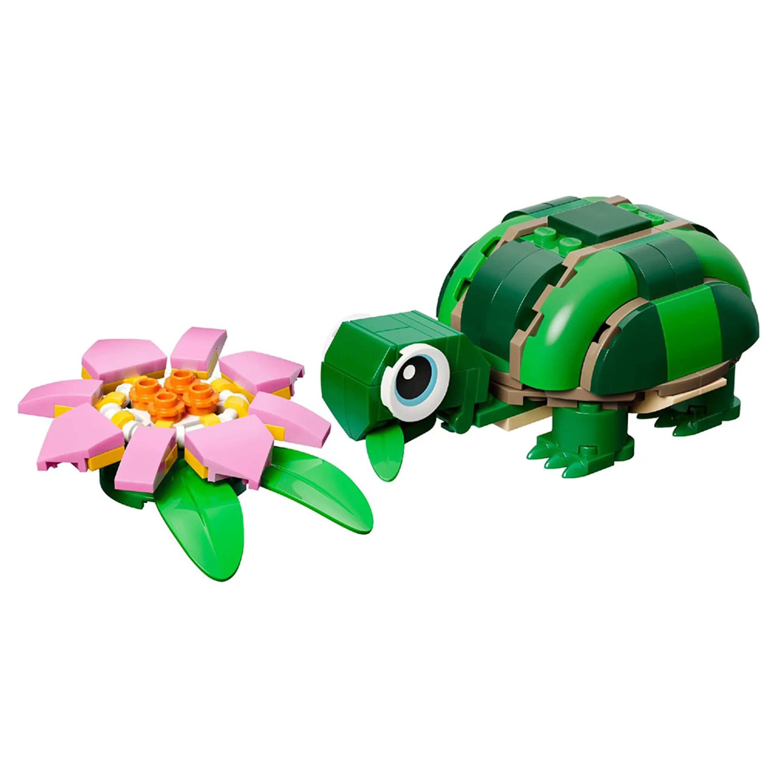 LEGO Creator Turtle With A Water Lily Flower (31377)